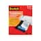 12 Packs: 50 ct. (600 total) Scotch™ 8.5" x 11" Thermal Laminating Pouches